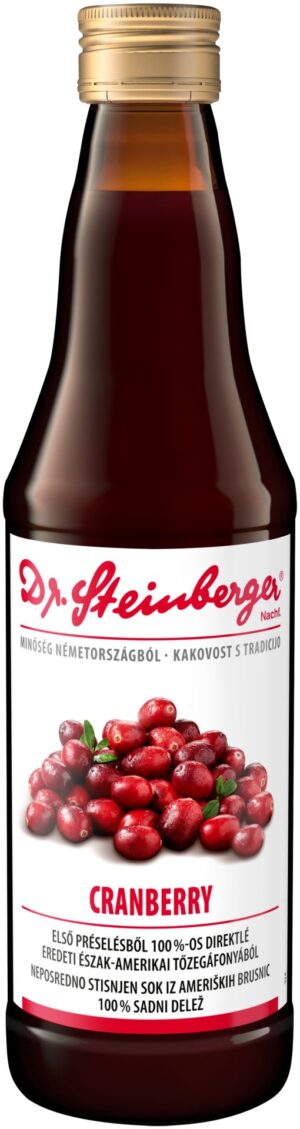 Dr. Steinberger sok iz ameriških brusnic, 330 ml