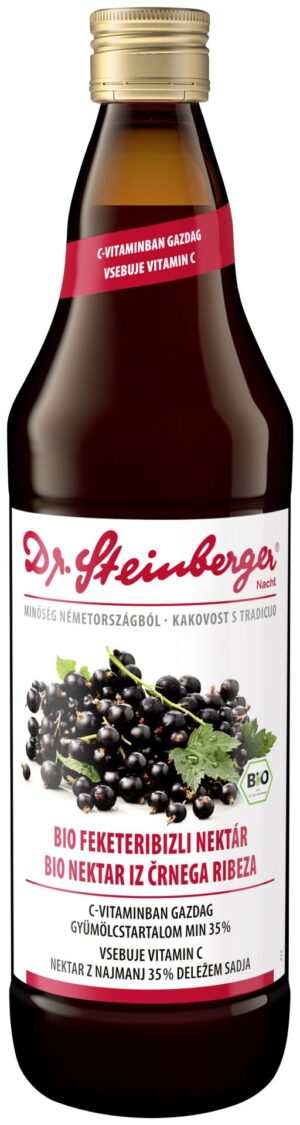 Dr. Steinberger BIO nektar iz črnega ribeza, 750 ml