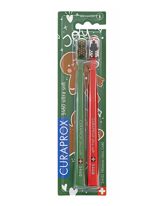 Curaprox CS 5460 Ultra Soft Winter Edition zobna ščetka, 2 zobni ščetki Curaprox CS 5460 Ultra Soft Winter Edition zobna ščetka, 2 zobni ščetki
