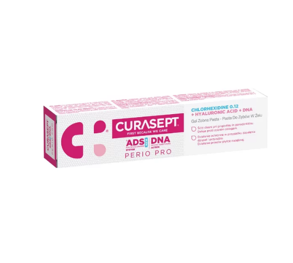 Curasept ADS DNA PERIO PRO zobna pasta, 75 ml Curasept ADS DNA PERIO PRO zobna pasta, 75 ml