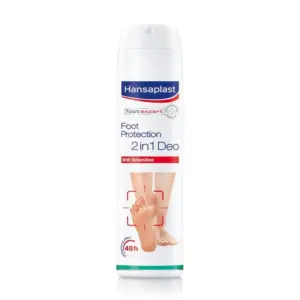 Hansaplast Deo 2v1 sprej za noge, 150 ml