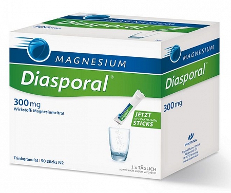 Magnesium-Diasporal 300 granulat za pripravo napitka, 50 vrečk Magnesium-Diasporal 300 granulat za pripravo napitka, 50 vrečk