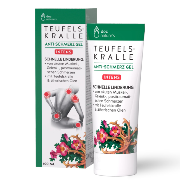 Doc nature‘s Vražji krempelj Intens gel, 100 ml Doc nature‘s Vražji krempelj Intens gel, 100 ml