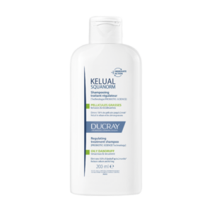 Ducray Kelual Squanorm regulirajoči tretma šampon - mastni prhljaj, 200 ml 