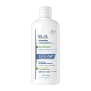 Ducray Kelual Squanorm regulirajoči tretma šampon – mastni prhljaj, 400 ml