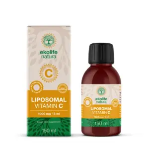 Ekolife natura liposomski vitamin C 1.000 mg tekočina, 150 ml