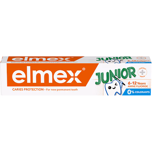 Elmex Junior otroška zobna krema (6-12 let), 75 ml Elmex Junior otroška zobna krema (6-12 let), 75 ml
