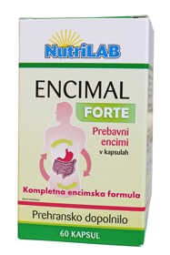 Nutrilab Encimal Forte kapsule, 60 kapsul