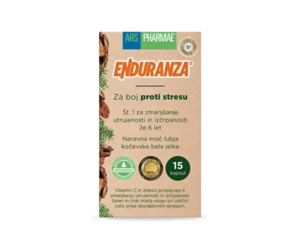 Enduranza kapsule, 15 kapsul Enduranza kapsule, 15 kapsul
