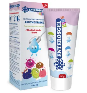 Enterosgel Kids peroralna suspenzija brez okusa, 90 g