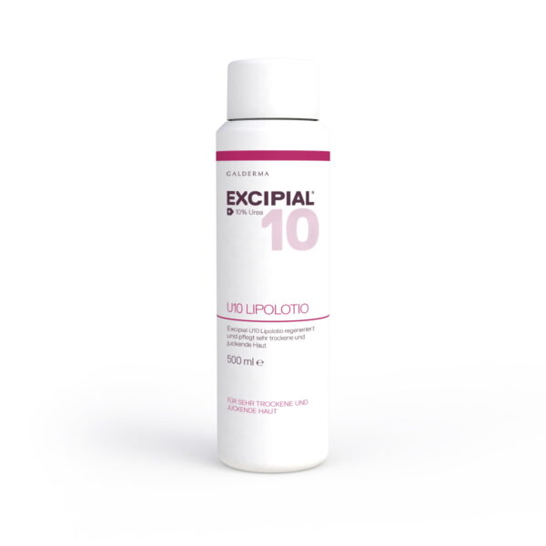 Excipial U10 Lipolotio lipolosjon z 10 % ureo, 500 ml Excipial U10 Lipolotio lipolosjon z 10 % ureo, 500 ml