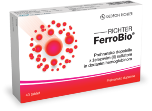 Richter FerroBio tablete, 40 tablet