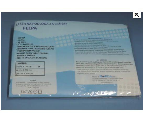 Felpa zaščitna podloga za ležišče (50 x 75 cm) Felpa zaščitna podloga za ležišče (50 x 75 cm)