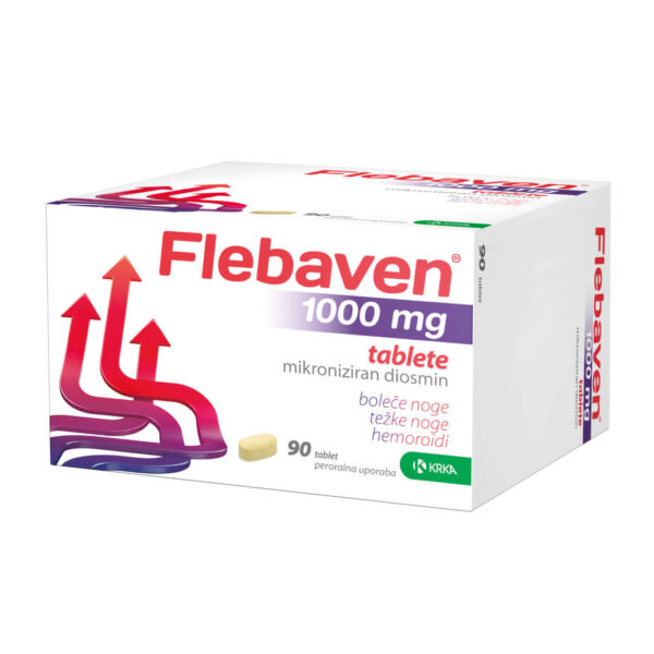 Flebaven 1000 mg tablete, 90 tablet Flebaven 1000 mg tablete, 90 tablet