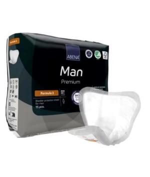 Abena Man Premium Formula 2 predloge za moške za inkontinenco, 15 predlog