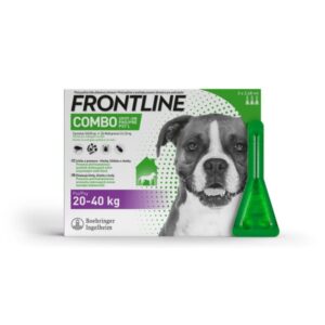 Frontline Combo kožni nanos za velike pse (20-40 kg) merilna kapalka, 3 x 2,68 ml