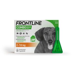 Frontline Combo kožni nanos za male pse (2-10 kg) merilna kapalka, 3 x 0,67 ml