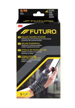 Futuro Opornica za palec črna (velikost S-M)