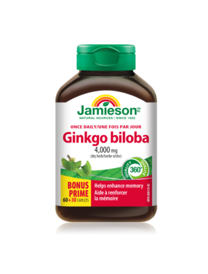 Jamieson Ginkgo Biloba 4000 mg tablete, 90 tablet