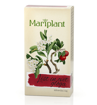 Mariplant list in cvet gloga čaj, 50 g Mariplant list in cvet gloga čaj, 50 g