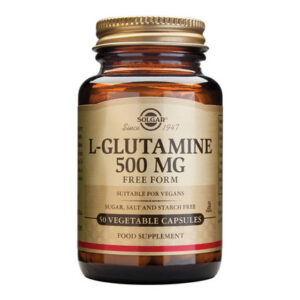 Solgar L-glutamin 500 mg, 50 kapsul