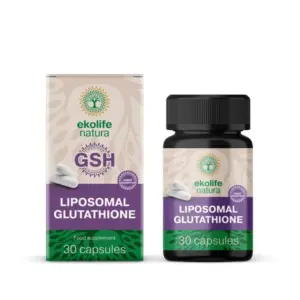 Ekolife natura Liposomski glutation, 30 kapsul