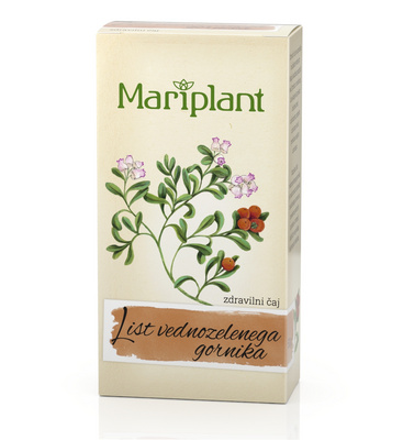 Mariplant list vednozelenega gornika čaj, 50 g Mariplant list vednozelenega gornika čaj, 50 g