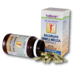 Hafesan Baldrijan + hmelj + melisa kapsule, 30 kapsul