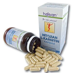 Hafesan Hitozan + L-karnitin kapsule, 60 kapsul
