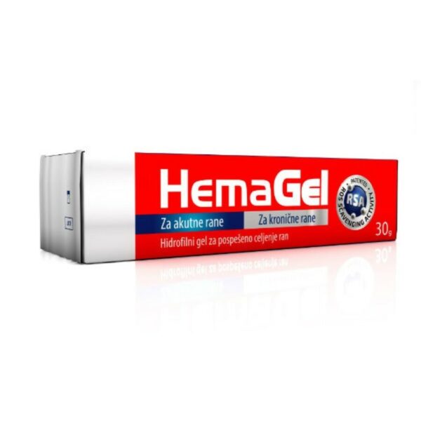 HemaGel gel za rane, 30 g