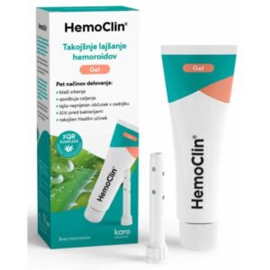 HemoClin hladilni gel z aplikatorjem, 37 g