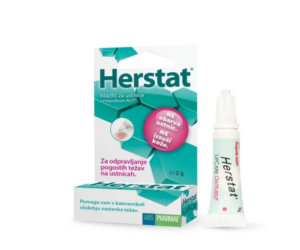 Ars Pharmae Herstat mazilo za ustnice, 2 g