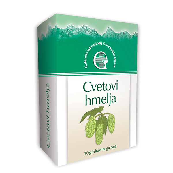 Cvetovi hmelja zdravilni čaj, 30 g Cvetovi hmelja zdravilni čaj, 30 g