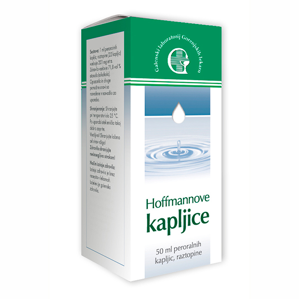 Hoffmannove kapljice, 50 ml Hoffmannove kapljice, 50 ml