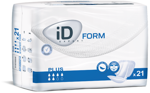 iD Form Plus S2 anatomska predloga za težko inkontinenco, 21 predlog iD Form Plus S2 anatomska predloga za težko inkontinenco, 21 predlog