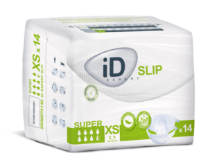 iD Slip Super Extra Small dnevno-nočna hlačna predloga za težko inkontinenco, 14 predlog