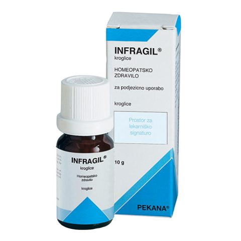 Pekana Infragil homeopatske kroglice, 10 g Pekana Infragil homeopatske kroglice, 10 g