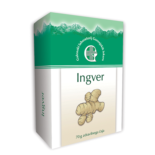 Ingver zdravilni čaj, 70 g Ingver zdravilni čaj, 70 g