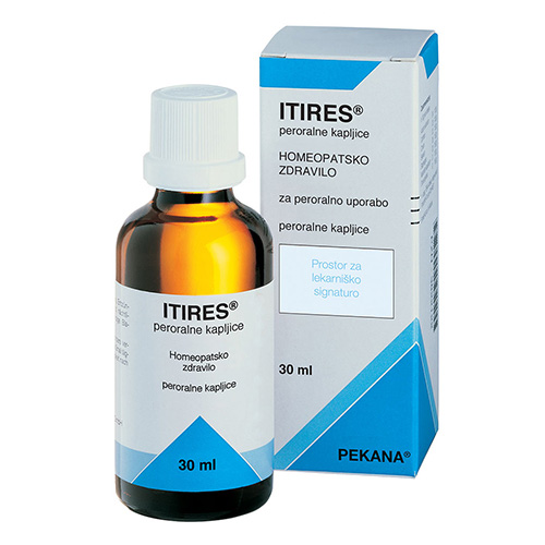 Pekana Itires homeopatske kapljice, 30 ml Pekana Itires homeopatske kapljice, 30 ml