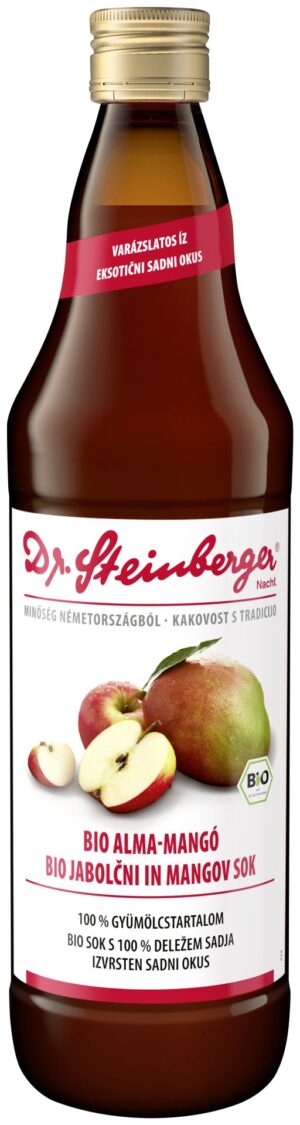 Dr. Steinberger BIO jabolčni in mangov sok, 750 ml