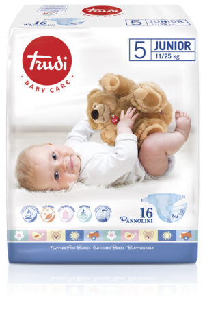 Trudi Baby Care plenice Junior (11-25 kg), 16 plenic