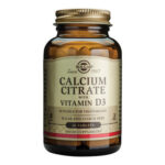 Solgar Kalcijev citrat z vitaminom D3 tablete, 60 tablet Solgar Kalcijev citrat z vitaminom D3 tablete, 60 tablet