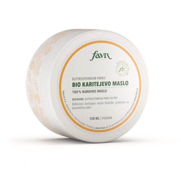 Favn Karitejevo maslo BIO, 150 ml Favn Karitejevo maslo BIO, 150 ml