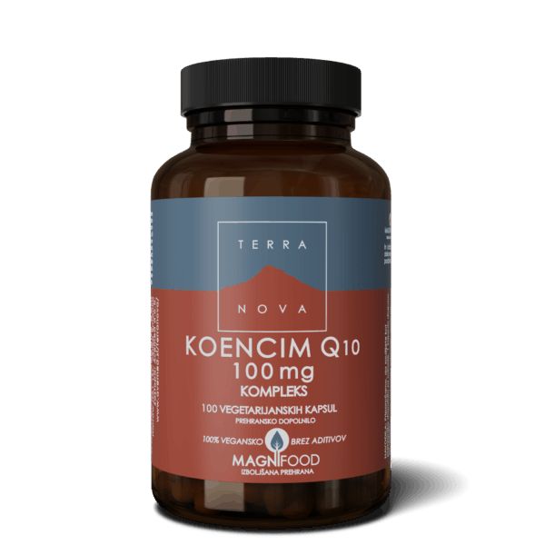 Terranova Koencim Q10 100 mg kompleks, 100 kapsul Terranova Koencim Q10 100 mg kompleks, 100 kapsul
