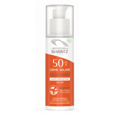 Biarritz Alga Maris Krema za zaščito pred soncem za obraz ZF50, 50 ml Biarritz Alga Maris Krema za zaščito pred soncem za obraz ZF50, 50 ml