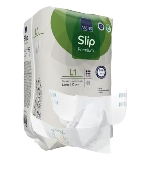 Abena Slip Premium L1 hlačne predloge, 10 hlačnih predlog Abena Slip Premium L1 hlačne predloge, 10 hlačnih predlog