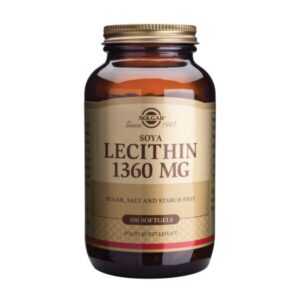 Solgar Sojin lecitin 1360 mg kapsule, 100 kapsul