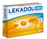 Lekadol Combo 500 mg/12,2 mg, prašek za peroralno raztopino, 20 vrečk Lekadol Combo 500 mg/12,2 mg, prašek za peroralno raztopino, 20 vrečk