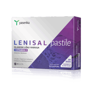Yasenka Lenisal pastile islandski lišaj, žajbelj in vitamin C, 20 pastil