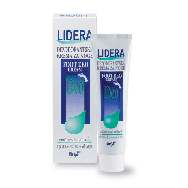 Lidera dezodorantska krema za noge, 50 ml Lidera dezodorantska krema za noge, 50 ml